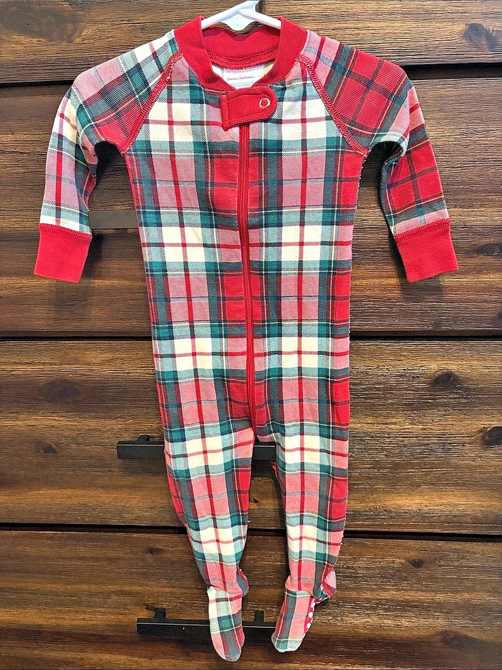 Hanna Andersson 6-12m Holiday Footed Sleeper